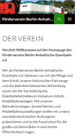 Mobile Screenshot of eisenbahnverein-wittenberg.de